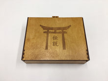 L5r Double deck and accessories storage box/tournament box  with customised engraving