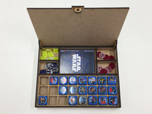 Star wars destiny 24 dice tournament tray storage box  with customised engraving