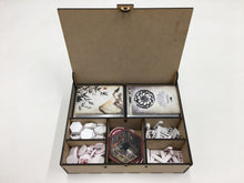 Star Wars Lcg Double deck and accessories storage box/tournament box  with customised engraving