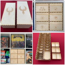 Mini mega card collection box. Kallax cube compatible. Standard cards sleeved/unsleeved