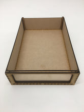 Miniature storage tray with clear acrylic window - 65mm
