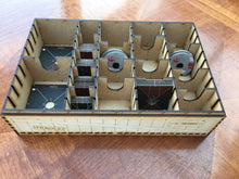 Card games, Card crate stacking trays - various sizes with customisable name plates.