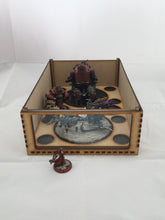 Miniature storage tray Ferrous sheet insert