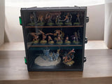 Miniatures storage display carry case medium. Suitable for miniatures like warhammer 40k, bolt action, warmachines etc.
