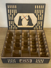 Unique Star Wars unlimited tcg compatible black Mega card storage box - Kallax unit compatible.