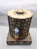 Spinning paint rack - 60 dropper bottle