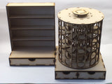 Spinning paint rack - 60 dropper bottle