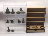 Spinning paint rack - 60 dropper bottle