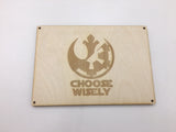 X-wing 2.0 template tray with magnetic lid and customisable engraving - compact version
