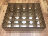 Mega card storage box with customisable engraving - Kallax unit compatible
