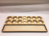 Tournament boards for holding miniatures and accessories