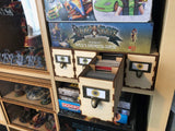Beautiful 4 drawer card storage unit - Kallax unit compatable - ideal for card game cards, baseball cards, playing cards etc