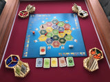 Hexagon Tabletop board game trays