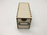 Card storage drawer. Wide or tall.