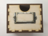 Card storage drawer. Wide or tall.