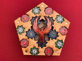 Beautiful token sets compatible with Ashes reborn card game.