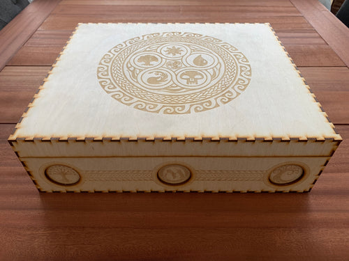 Magic the gathering compatible special edition Mega card storage box - Kallax unit compatible.