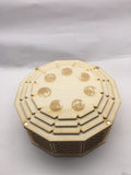 Ornate storage box with customisable engraving