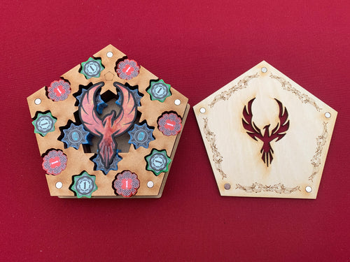 Beautiful token sets compatible with Ashes reborn card game.