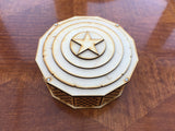 Ornate deck box compatible with various games including Marvel Champions lcg. Various designs available.