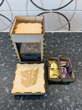 Clear view deck boxes