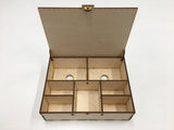 Star Wars Lcg Double deck and accessories storage box/tournament box  with customised engraving