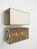 Card storage drawer. Wide or tall.