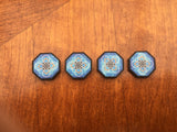 Keyforge compatible matt black acrylic tokens