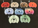 Acrylic dial covers compatible with Star Wars X-wing miniatures game