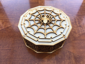 Ornate deck box compatible with various games including Marvel Champions lcg. Various designs available.