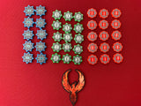 Beautiful token sets compatible with Ashes reborn card game.