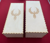 Mini mega card collection box. Kallax cube compatible. Standard cards sleeved/unsleeved