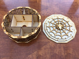 Ornate deck box compatible with various games including Marvel Champions lcg. Various designs available.