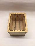 Glass look acrylic top - deck and token boxes