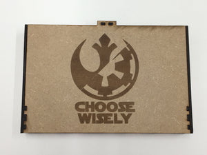 Star wars destiny 24 dice tournament tray storage box  with customised engraving