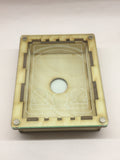 Glass look acrylic top - deck and token boxes