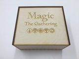 Card collection storage box  with slide top lid