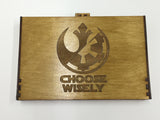 Star wars destiny 16 dice tournament tray/storage box  with customised engraving