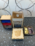Clear view deck boxes