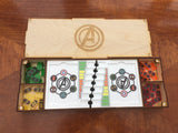 Superhero/villian dashboards compatible with Marvel champions lcg. Full colour printed 3mm acrylic