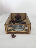 Miniature storage tray Ferrous sheet insert