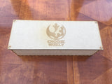 X-wing 2.0 compatible magnetic stacking boxes/trays. Customisable engraved lids.