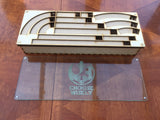 X-wing 2.0 compatible magnetic stacking boxes/trays. Customisable engraved lids.